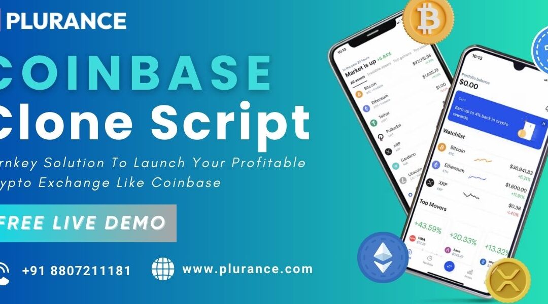 Launch Your Money-Minting Crypto Exchange Instantly With Coinbase Clone Script