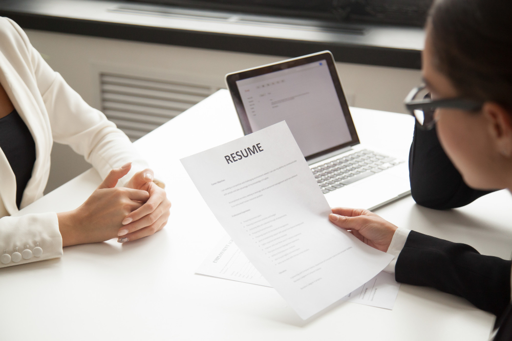 personal attributes resume