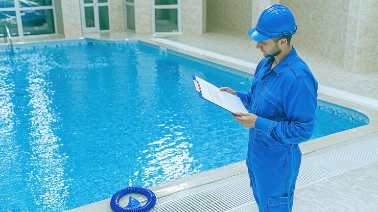 pool-maintenance-worker-inspecting-checklist-swimming-pool_1222783-36343