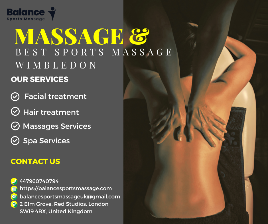 Best sports massage Wimbledon