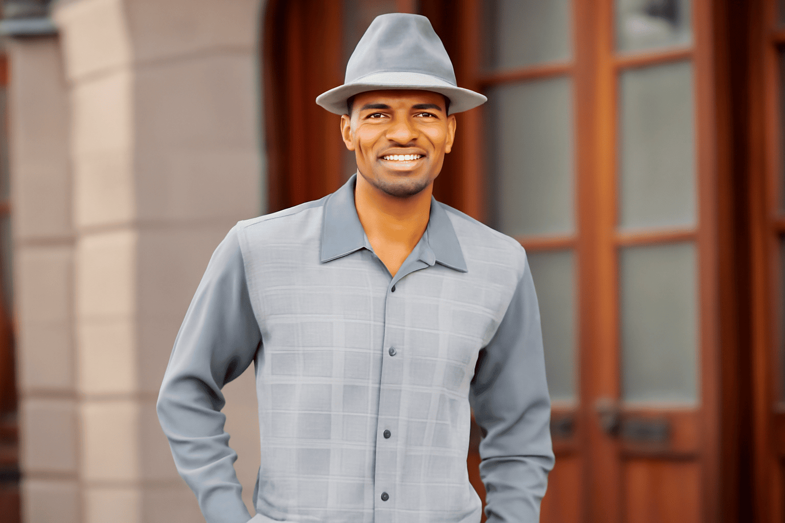 mens walking suits