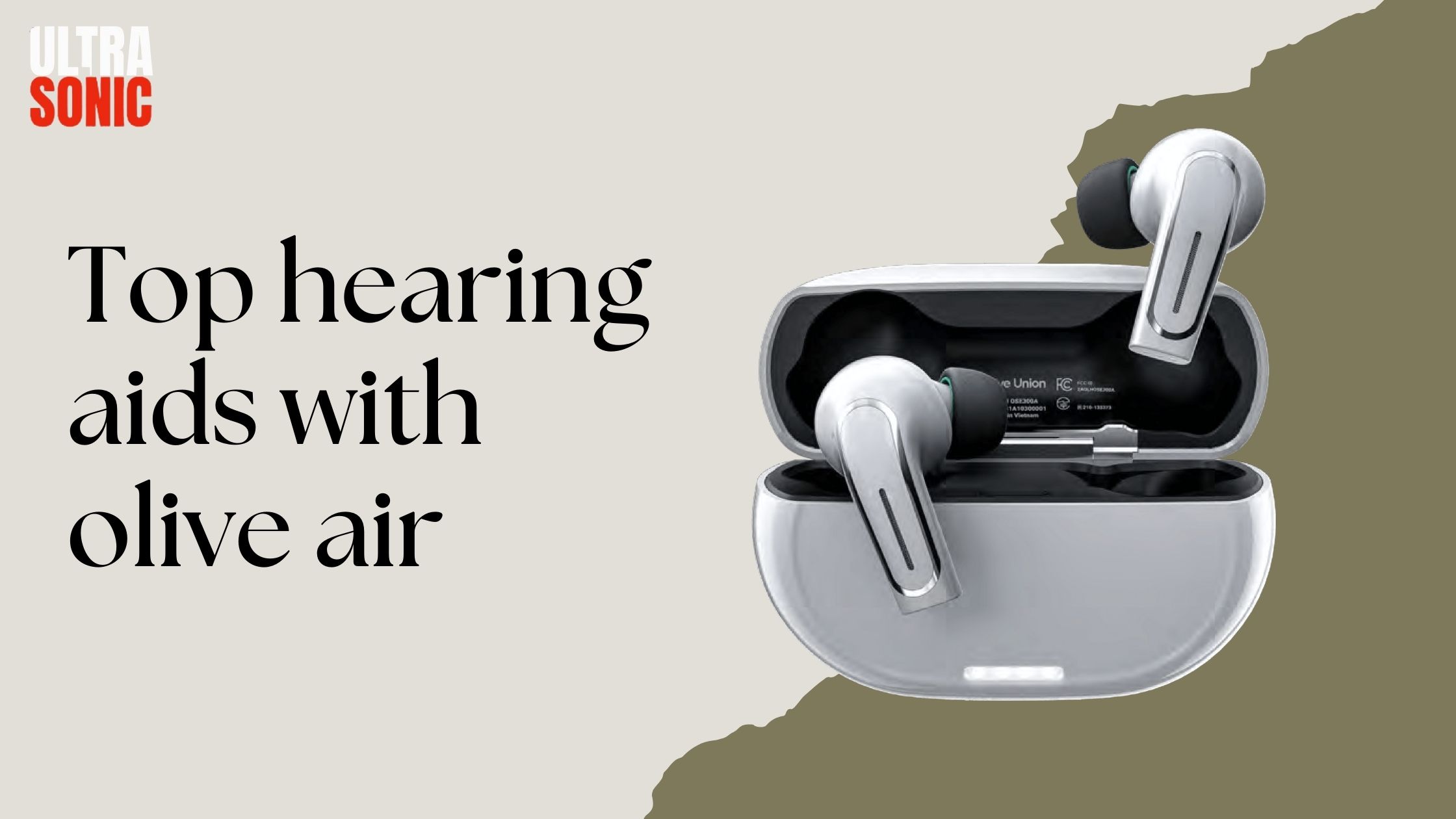 top hearing aids with olive air