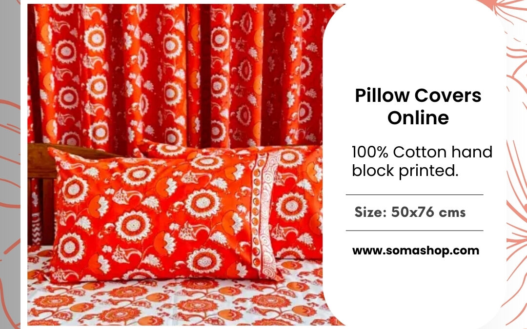 Revamp Your Bedroom with the Best Cotton Pillow Covers
