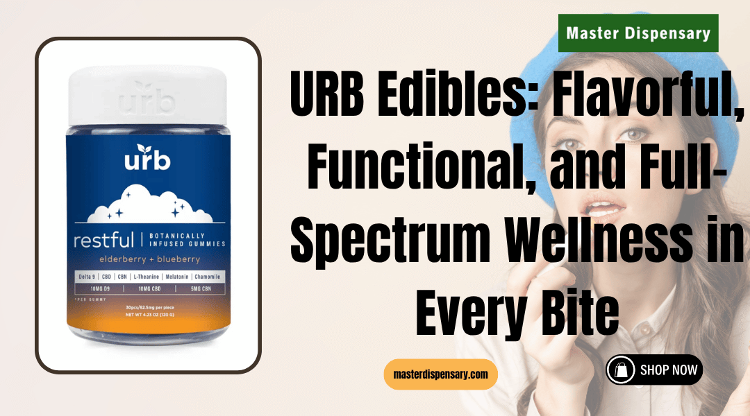 URB Edibles: Flavorful, Functional, and Full-Spectrum Wellness in Every Bite