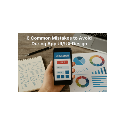 6 Common Mistakes to Avoid During App UI/UX Design
