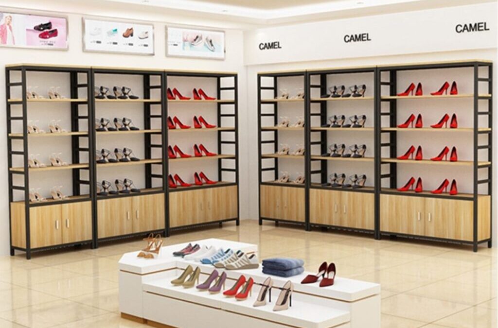 Premium Shoes Display Rack for Shop | Bari Engineering