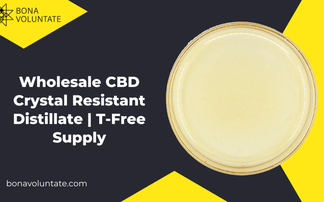 Wholesale CBD Crystal Resistant Distillate | T-Free Supply