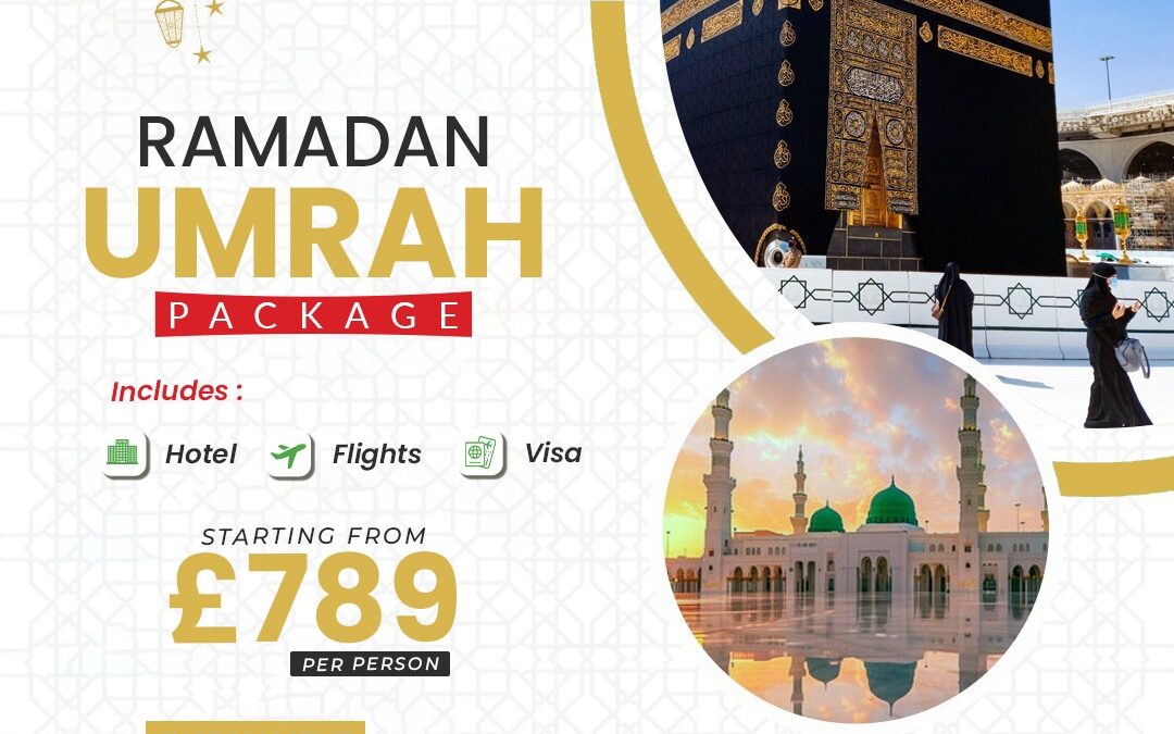 Umrah Booking from UK & Cheap Umrah Packages Birmingham