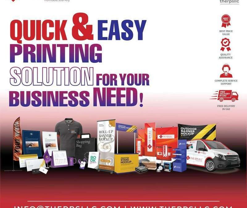 Your Go-To Printing Shop in Dubai for All Your Printing Needs