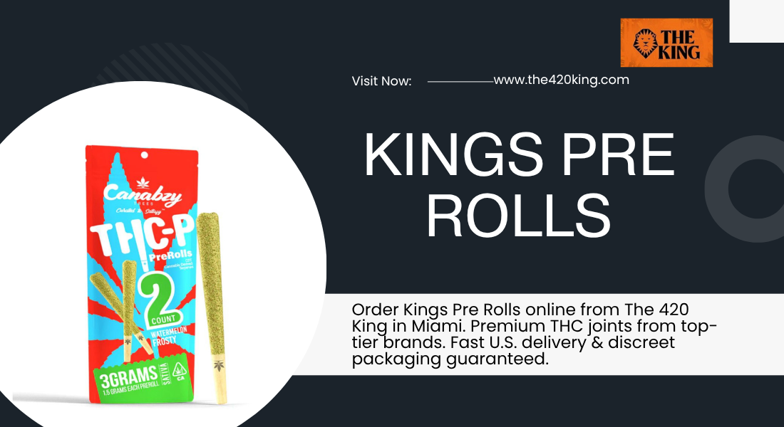 Royal Smoke Redefined Kings Pre Rolls Only at The 420 King