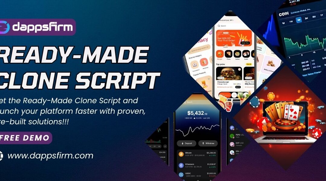 Ready Made Clone Script for Immediate Deployment – Book a Free Live Demo