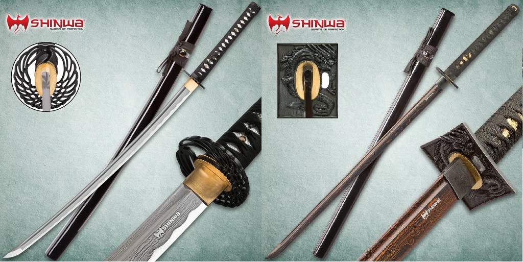 wooden handle katana