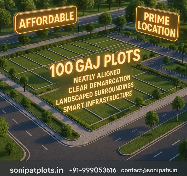 100 Gaj Sonipat Residential Land Plots Near Prime Localities