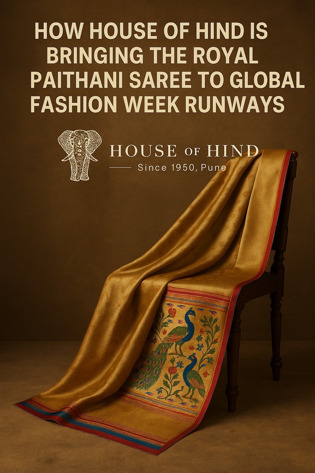 HowHouseofHindIsBringingtheRoyalPaithaniSareetoGlobalFashionWeekRunway