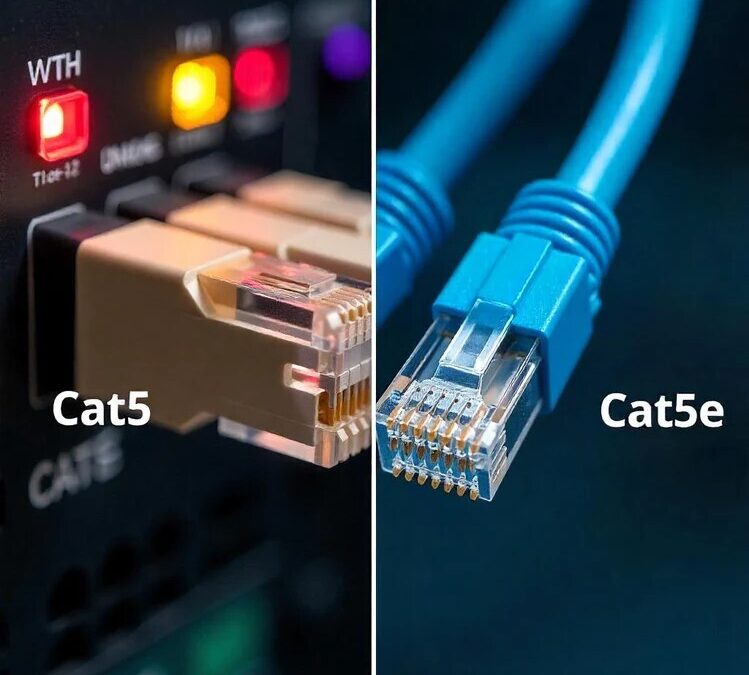 Difference Between Cat5 and Cat5e Cables In India