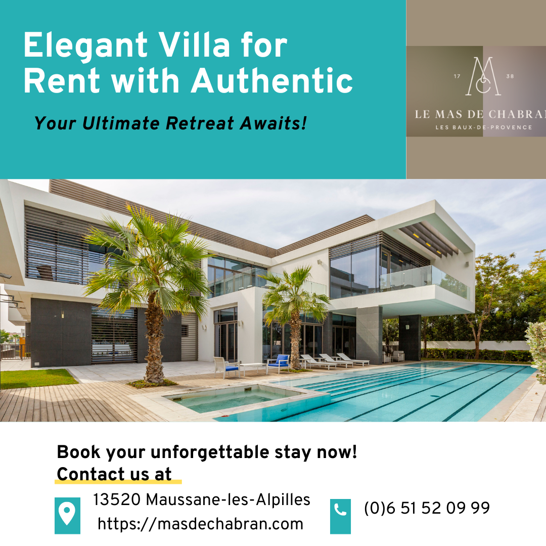 boutique holiday home, villa for rent in Provence